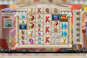 Gods of Olympus III Megaways Slot Game Screenshot Image