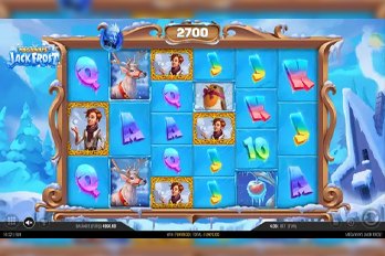 Megaways Jack Frost Slot Game Screenshot Image