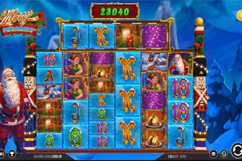 Merry Megaways Slot Game Screenshot Image