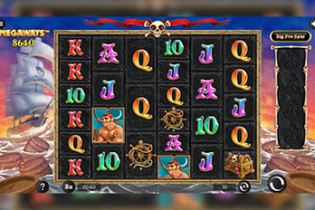 Pirate Kingdom Megaways Slot Game Screenshot Image