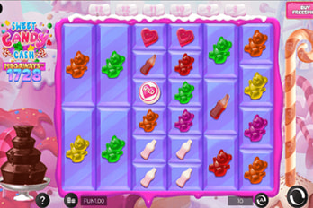 Sweet Candy Cash Megaways Slot Game Screenshot Image