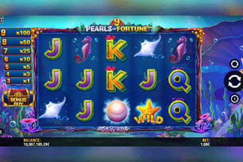 9 Pearls of Fortune Slot Game Screenshot Image