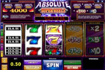 iSoftBet Absolute Super Reels Slot Game Screenshot Image