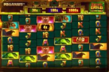 iSoftBet Aztec Gold Megaways Slot Game Screenshot Image