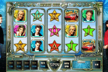Beverly Hills 90210 Slot Game Screenshot Image