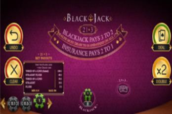 iSoftBet Blackjack Table Game Screenshot Image