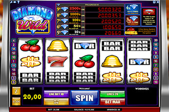 Diamond Wild Slot Game Screenshot Image