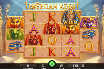 Egyptian King Slot Game Screenshot Image