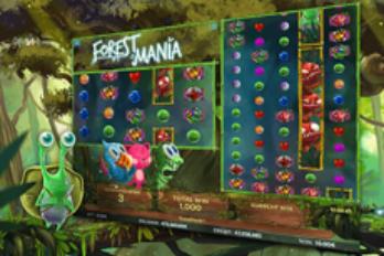 iSoftBet Forest Mania Slot Game Screenshot Image