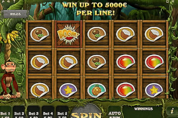 iSoftBet Fruit Boxes Slot Game Screenshot Image