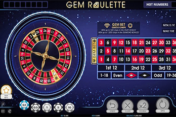 Gem Roulette Table Game Screenshot Image
