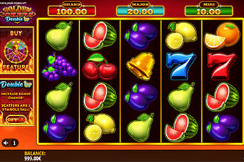 iSoftbet Golden Jokers Double Up Slot Game Screenshot Image