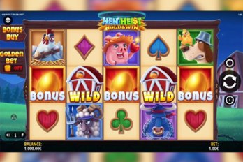 Hen Heist: Hold & Win Slot Game Screenshot Image