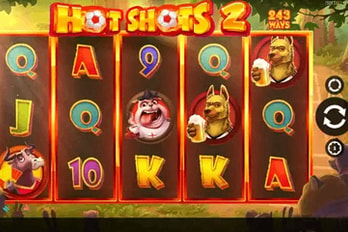 Hot Shots 2 Slot Game Screenshot Image