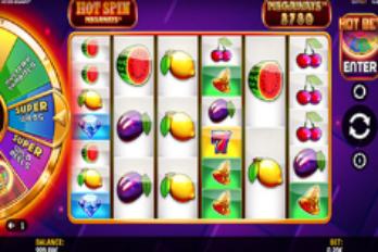 iSoftBet Hot Spin Megaways Slot Game Screenshot Image