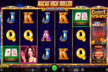 iSoftBet Macau High Roller Slot Game Screenshot Image
