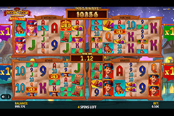 iSoftbet Musketeer Megaways: Richelieu Riches Slot Game Screenshot Image