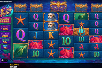 Neptune's Fortune Megaways Slot Game Screenshot Image