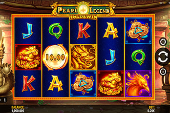 Pearl Legend Hold & Win Slot Game Screenshot Image