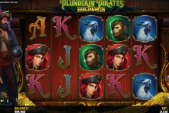 iSoftBet Plunderin' Pirates: Hold & Win Slot Game Screenshot Image
