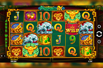 Prosperity Ox Slot Game Screenshot Image
