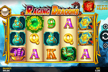 Raging Dragons Slot Game Screenshot Image
