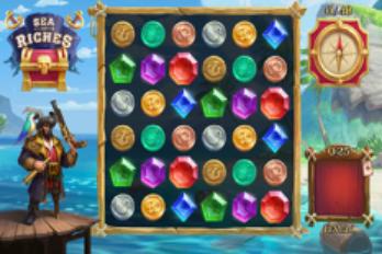 iSoftBet Sea of Riches Slot Game Screenshot Image