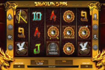 iSoftBet Shaolin Spin Slot Game Screenshot Image