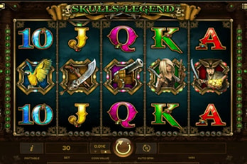 Skulls Of Legend Slot Game Screenshot Image