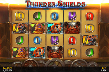 Thunder Shields Hold & Win Slot Game Screenshot Image 
