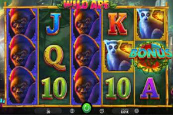 iSoftBet Wild Ape Slot Game Screenshot Image