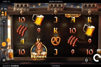 Beers on Reels Slot Game Screenshot Image