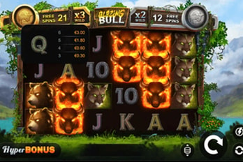Blazing Bull: Remastered Slot Game Screenshot Image