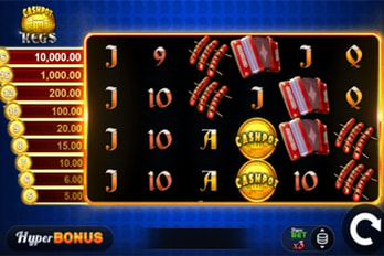 Cashpot Kegs Slot Game Screenshot Image