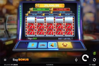 Cashpot Strike 7s Slot Game Screenshot Image