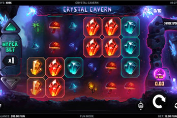 Crystal Cavern Slot Game Screenshot Image