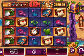 Desert Gem Slot Game Screenshot Image
