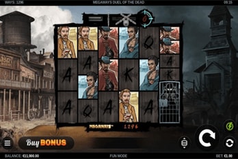 Duel of the Dead Megaways Slot Game Screenshot Image