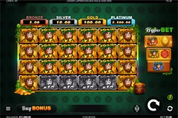 Joker Leprechauns: Hold and Win Slot Game Screenshot Image