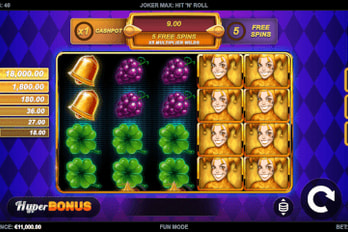 Joker Max: Hit 'n' Roll Slot Game Screenshot Image