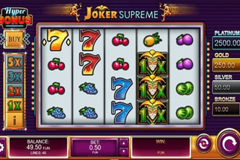 Joker Supreme Slot Game Screenshot Image