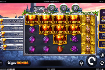 Joker Times: X-mas Edition Slot Game Screenshot Image