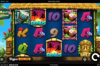 Maui Millions Slot Game Screenshot Image