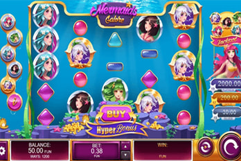 Mermaids Galore Slot Game Screenshot Image