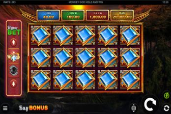 Monkey God: Hold and Win Slot Game Screenshot Image