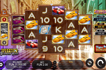 Operation: Diamond Hunt - Mini-Max Slot Game Screenshot Image