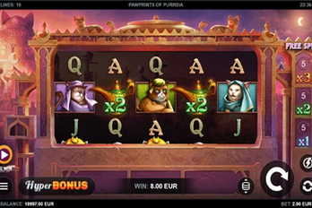 Pawprints of Purrsia Slot Game Screenshot Image