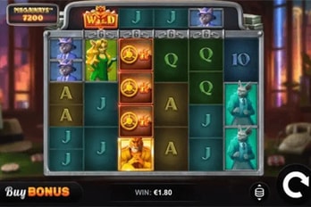 Phat Cats Megaways Slot Game Screenshot Image