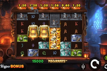 Rumble Ratz Megaways Slot Game Screenshot Image