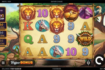 Safari Chase Slot Game Screenshot Image
